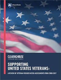 Clearinghouse for Military Family Readiness at Penn State Veterans Assessment Cover